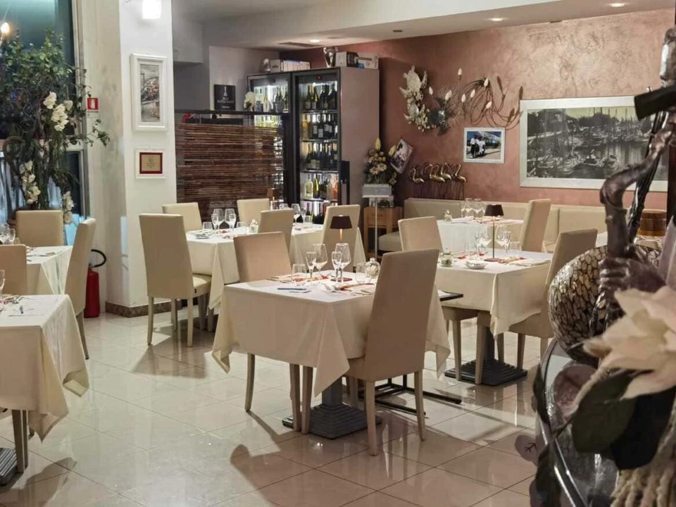 Una nuova prospettiva della sala del Ristorante Le Vele